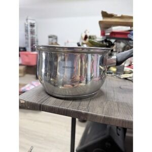 Bergner Stainless Steel Pot No Lid Saucepan 1.5qt Induction Electric Gas Halogen